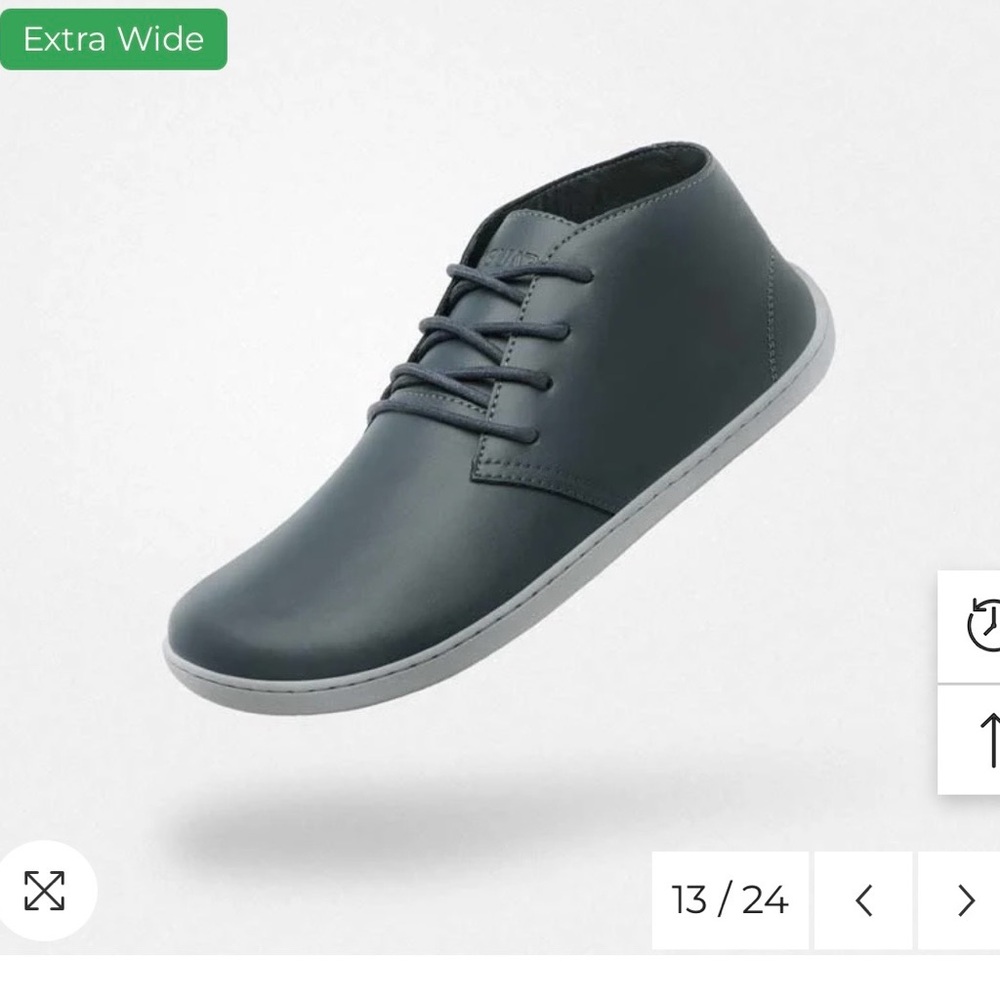 Navy Blue Saguaro Casual Dress Shoes - 38